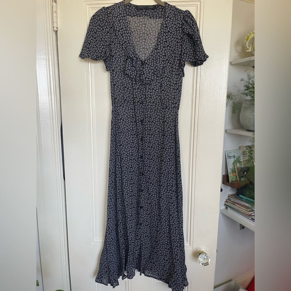 Christy Dawn Daisy Dress - size Small - floral button up